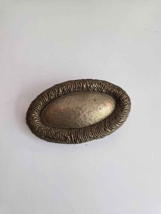 Vintage Accessories - Vintage Bronze Belt Buckle